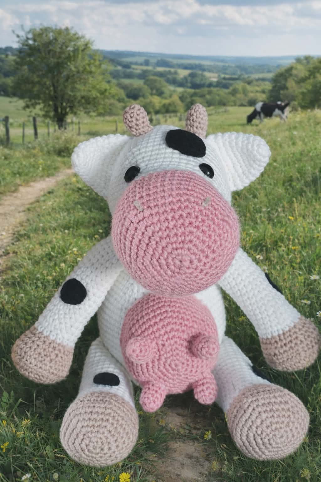 Doudou vache Aglaé